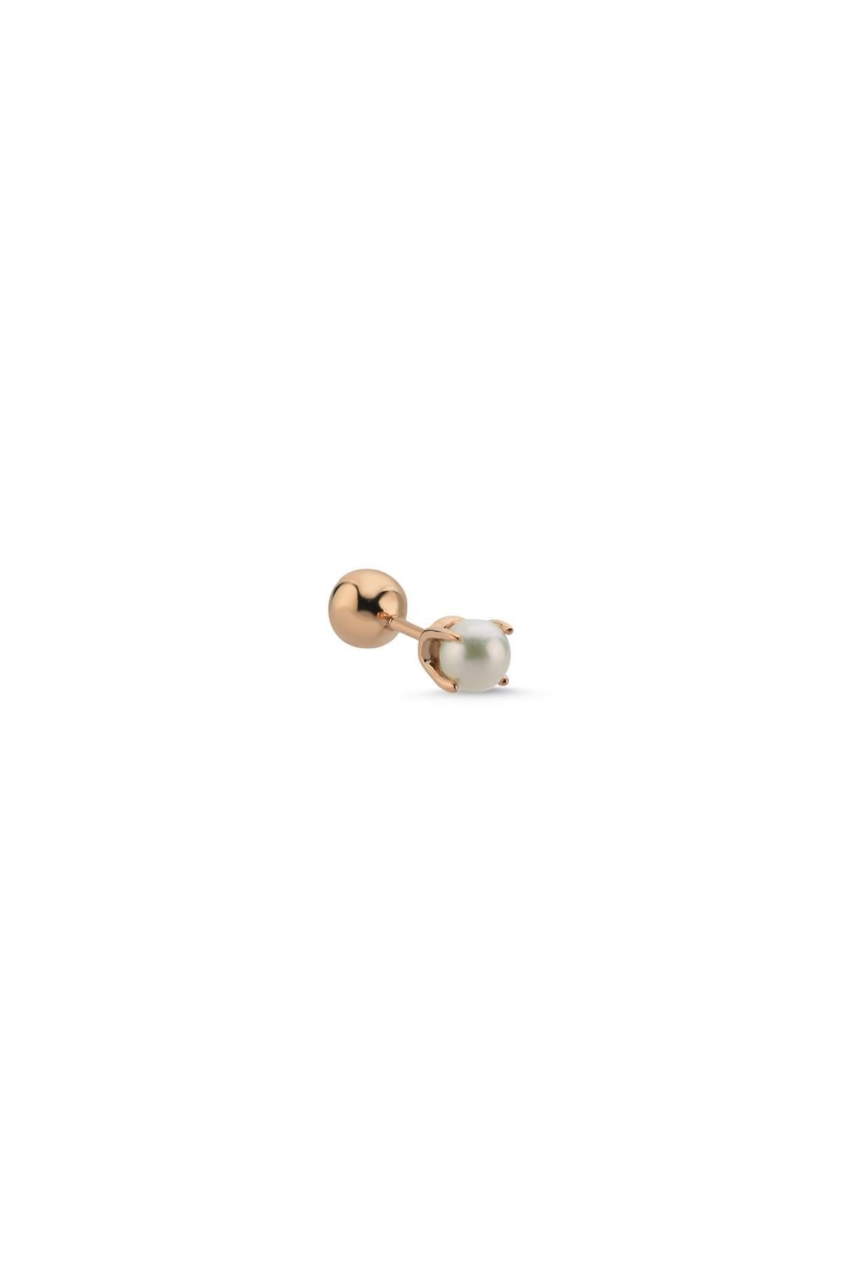 Tragus Doğal İnci Çift Taraflı Top Piercing | | Birinci1926
