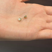 Tragus Doğal İnci Çift Taraflı Top Piercing | | Birinci1926