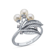 Olive Branch Natural Pearl Ring