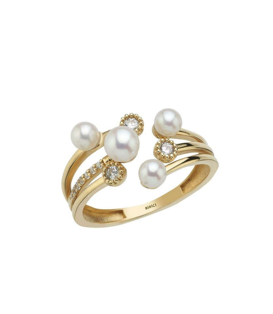 Zirkon Taşlı Doğal İnci Yüzük | | Birinci1926