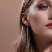 Slice of Baklava Natural Pearl Puskul Earring