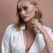 Slice of Baklava Natural Pearl Puskullu Necklace