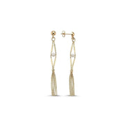 Slice of Baklava Natural Pearl Puskul Earring