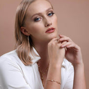 Slice of Baklava Natural Pearl Puskul Earring