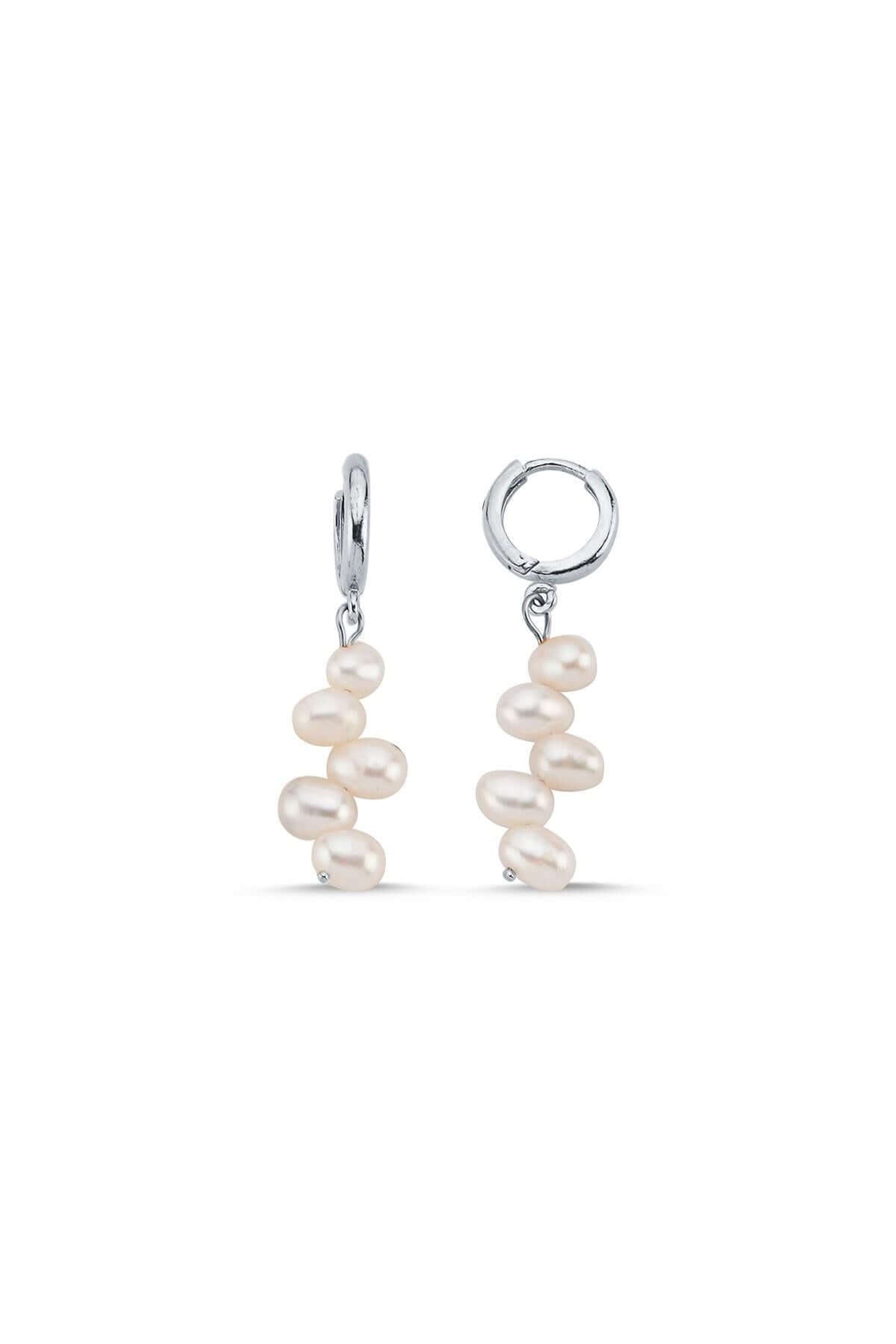 Baroque Natural Pearl Earring