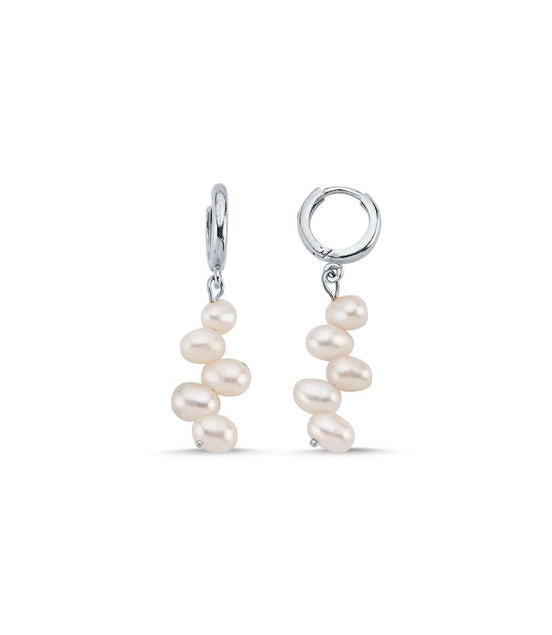 Baroque Natural Pearl Earring