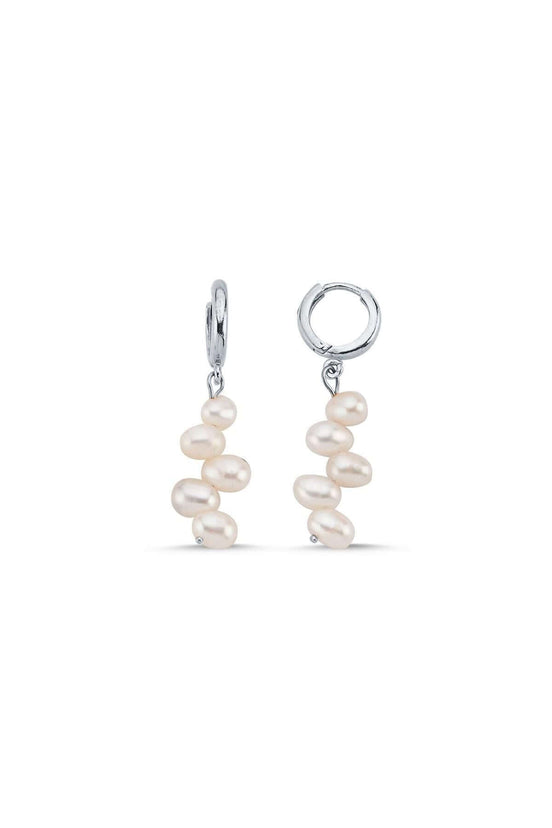 Baroque Natural Pearl Earring