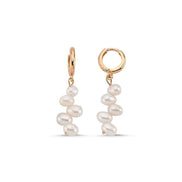 Baroque Natural Pearl Earring