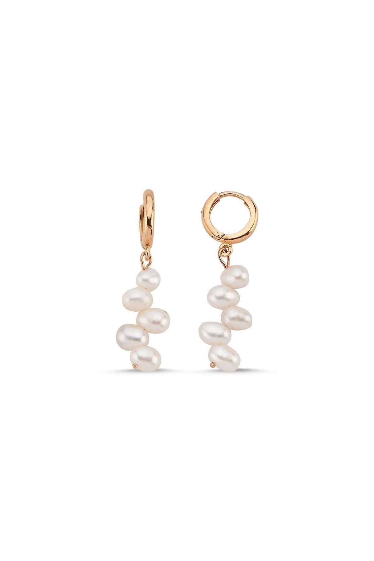 Baroque Natural Pearl Earring