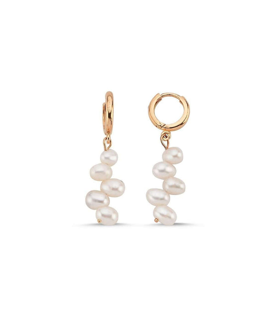 Baroque Natural Pearl Earring