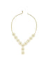 Flower Desenli Natural Pearl Necklace