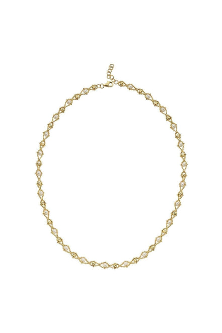 Drop Design Natural Pearl Necklace