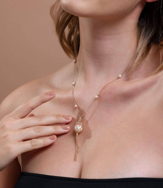 Natural Pearl Puskullu Necklace