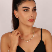 Doğal İnci Sallantılı Kolye Bileklik İkili Set | | Birinci1926
