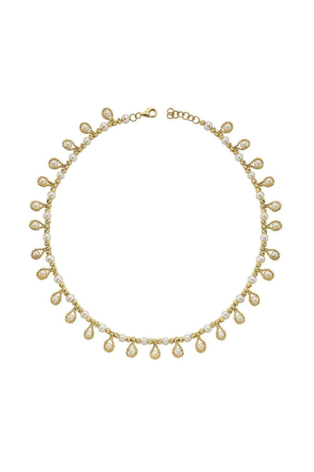 Dorikalı Sallantılı Doğal İncili Kolye | | Birinci1926