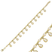 Dorikalı Sallantılı Doğal İnci Bileklik | | Birinci1926