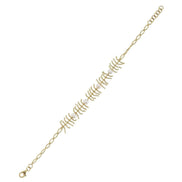 Bone Model Natural Pearl Bracelet