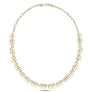 Bone Model Natural Pearl Necklace