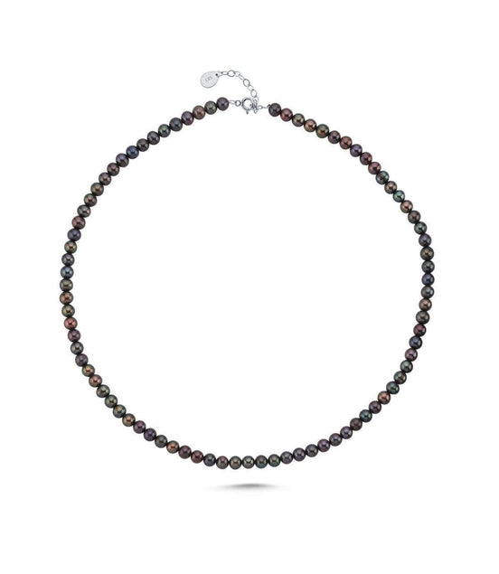 Siyah Doğal İnci Kolye | | Birinci1926