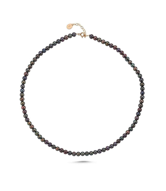 Siyah Doğal İnci Kolye | | Birinci1926