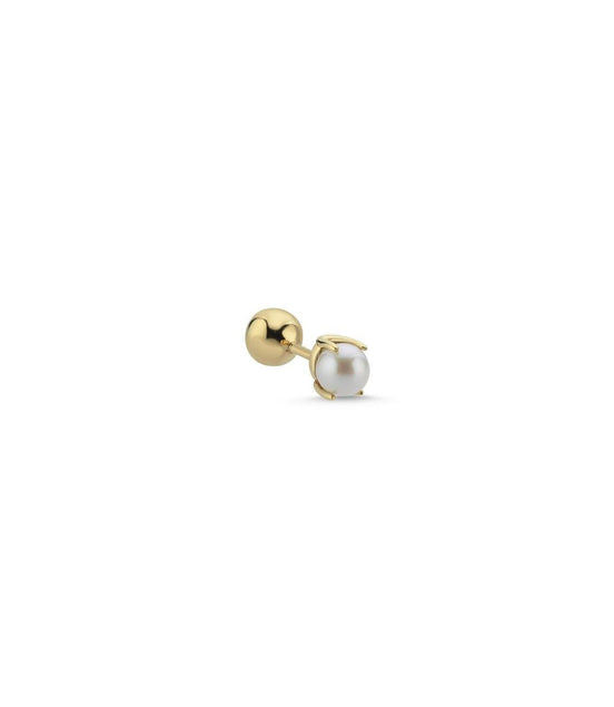 Tragus Doğal İnci Çift Taraflı Top Piercing | | Birinci1926