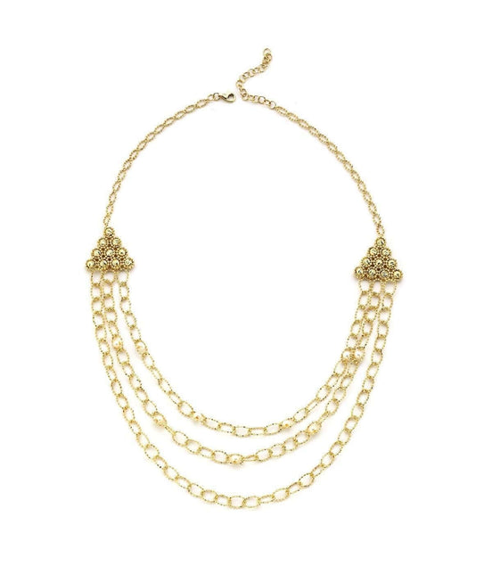 Üçgen Dorikalı Doğal İnci Kolye | | Birinci1926