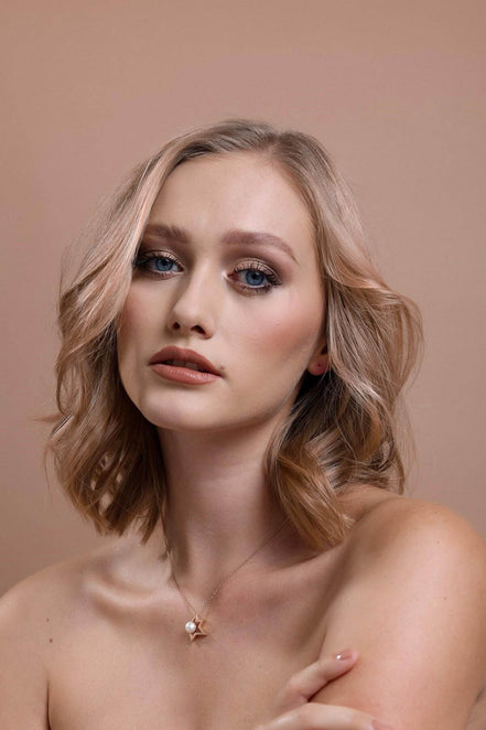 Half Star Natural Pearl Necklace