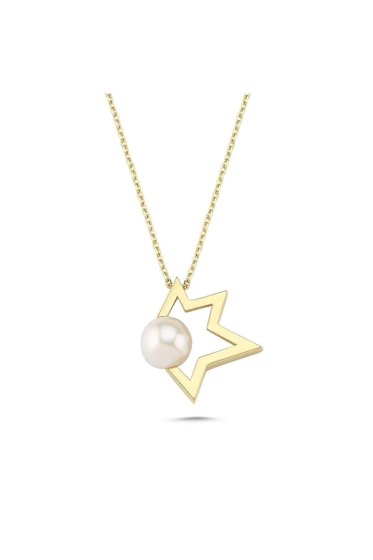 Yarım Yıldız Doğal İncili Kolye | | Birinci1926