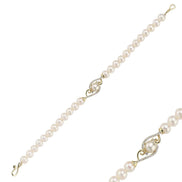 Zirkon Taşlı Doğal İnci Bileklik | | Birinci1926