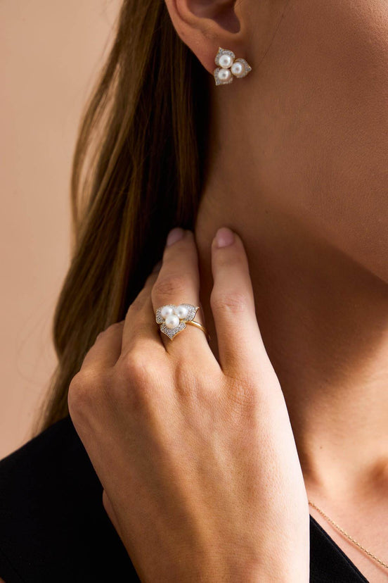 Zirkon Taşlı Doğal İnci Yüzük | | Birinci1926