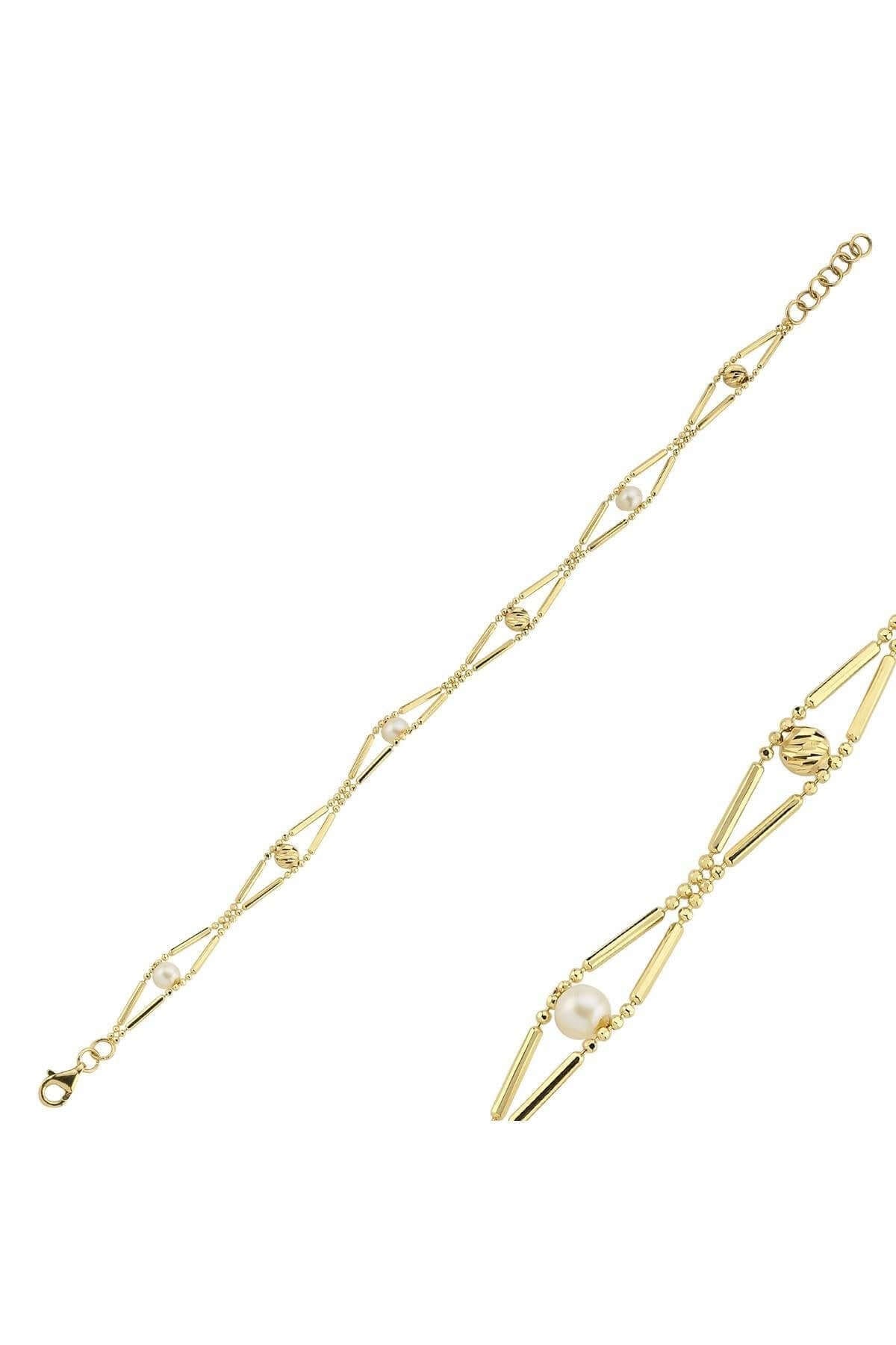 Slice of Baklava Doriko Toplu Doğal İnci Bileklik | | Birinci1926