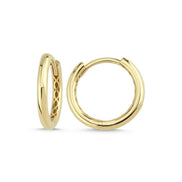 Large Cyclic Natural Pearl Earring