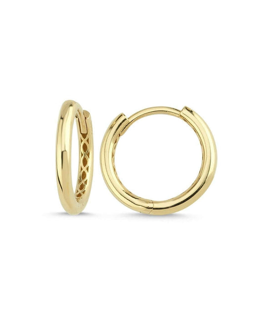 Large Cyclic Natural Pearl Earring