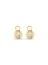Large Cyclic Natural Pearl Earring