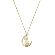 Double Natural Pearl Necklace