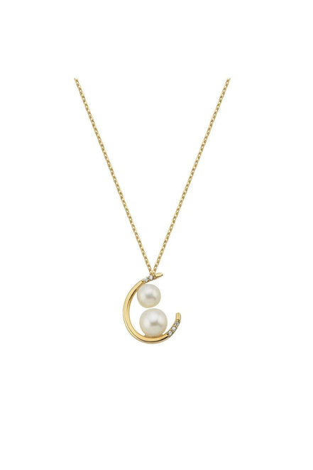 Double Natural Pearl Necklace