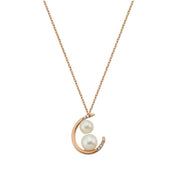 Double Natural Pearl Necklace