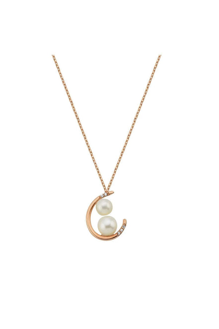 Double Natural Pearl Necklace