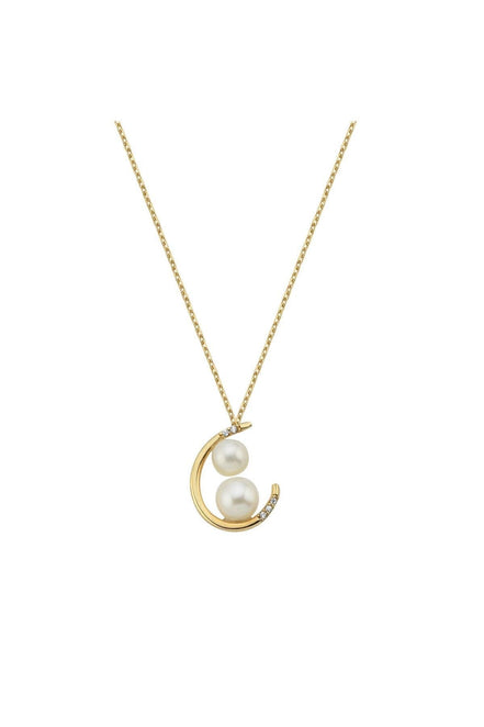 Double Natural Pearl Necklace