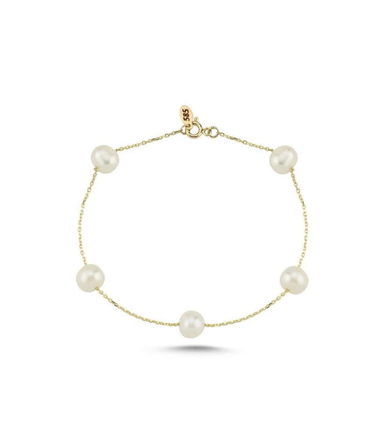 Crispy Natural Pearl Bracelet