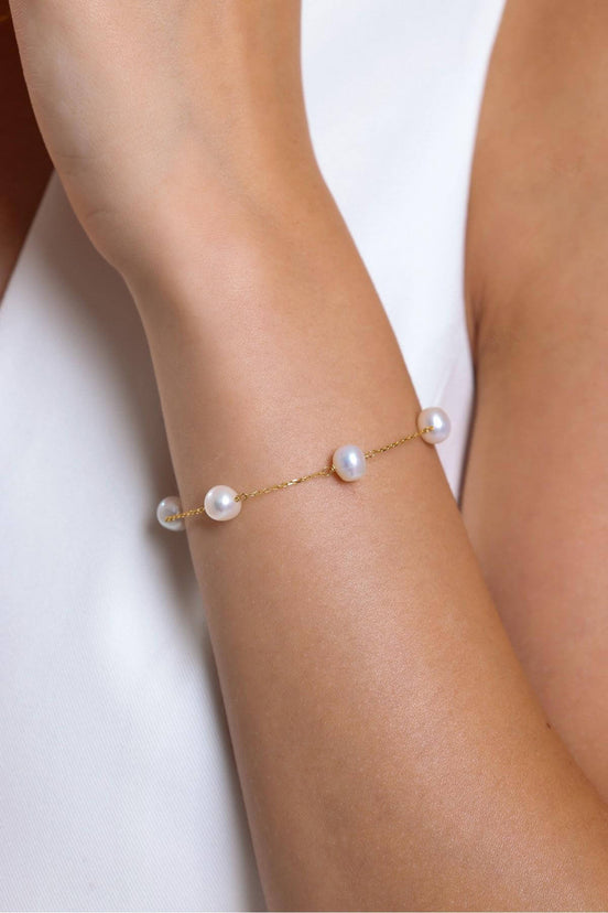 Crispy Natural Pearl Bracelet