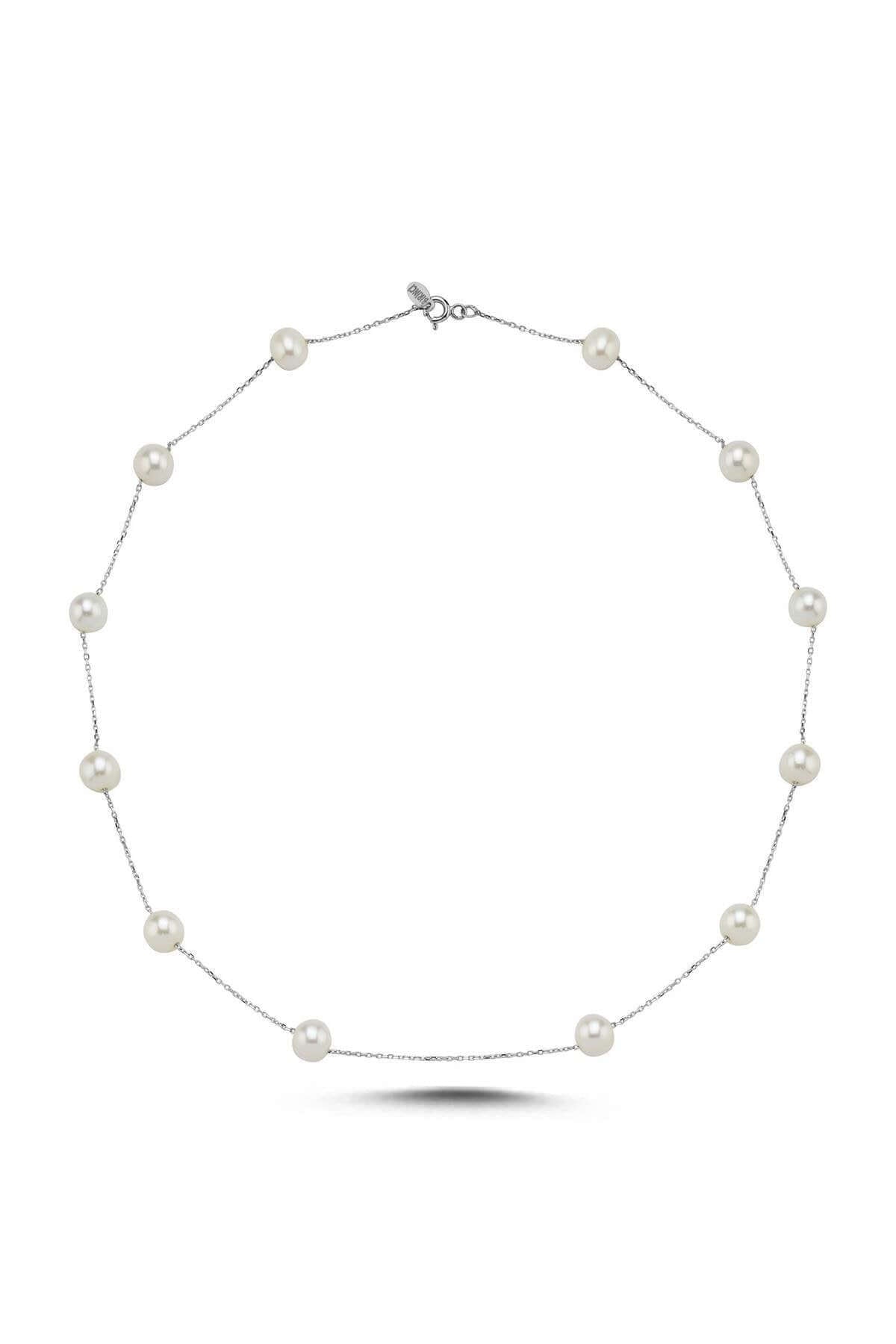 Crispy Natural Pearl Chain Necklace