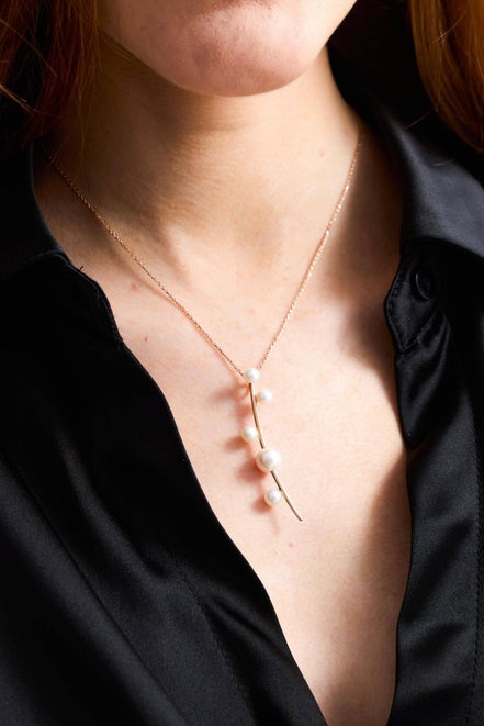 Rodlu Fresh Water Natural Pearl Necklace