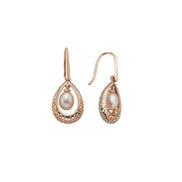 Drop Natural Pearl Earring