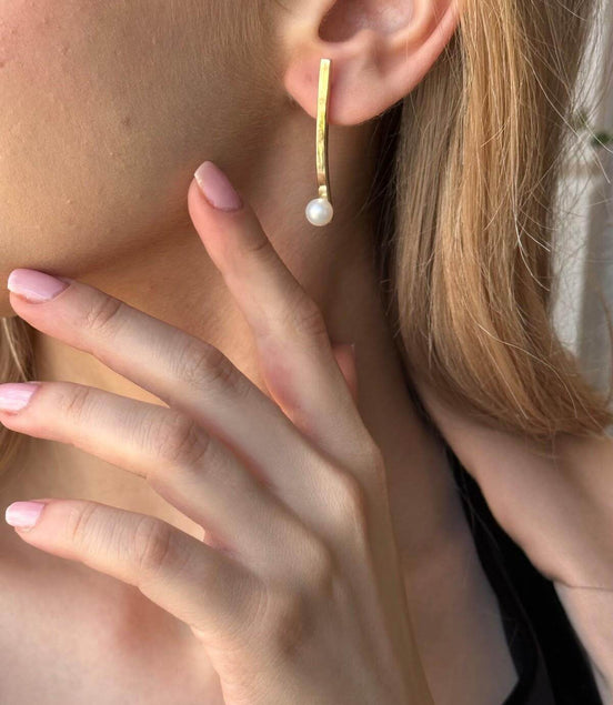 Doğal İnci Model Küpe | | Birinci1926