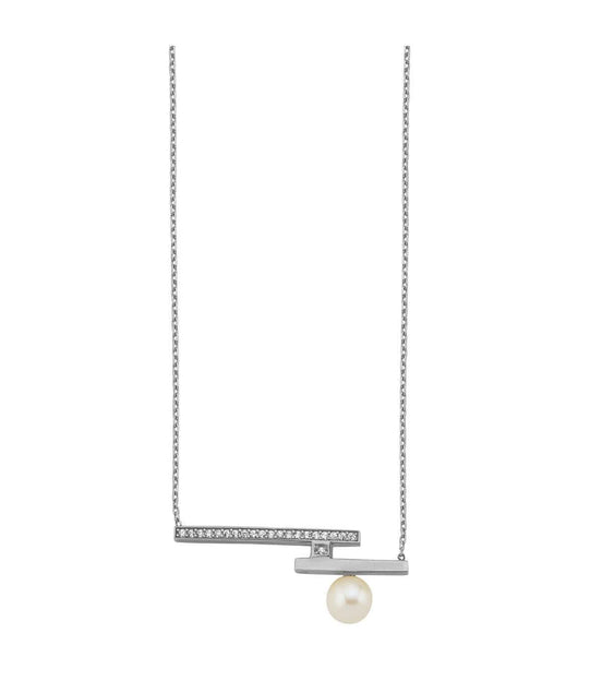 Doğal İnci Zirkon Taşlı Kolye | | Birinci1926