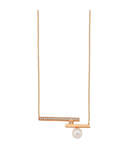 Doğal İnci Zirkon Taşlı Kolye | | Birinci1926