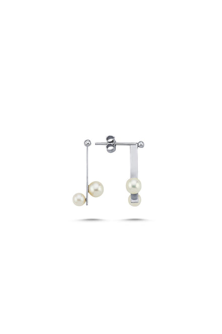 Natural Fresh Water Pearl Earring