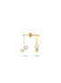 Natural Fresh Water Pearl Earring