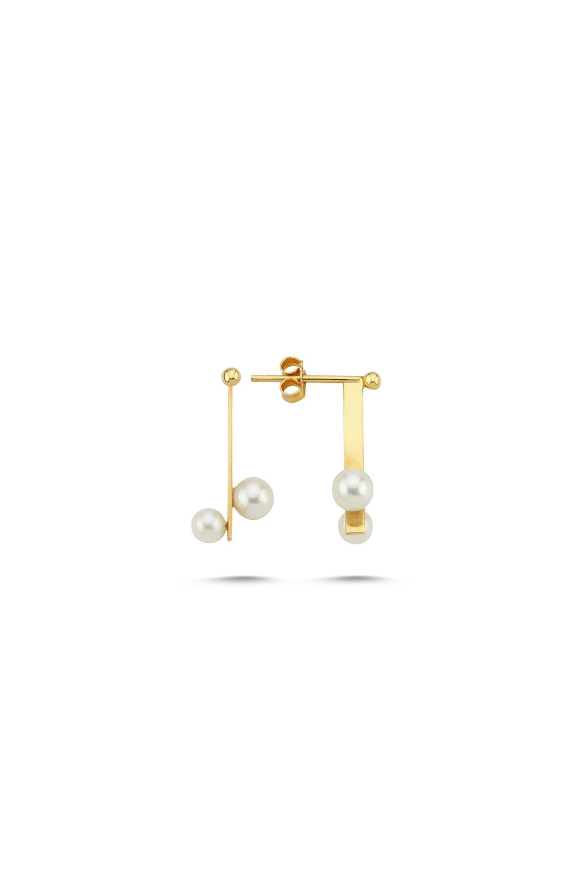 Natural Fresh Water Pearl Earring